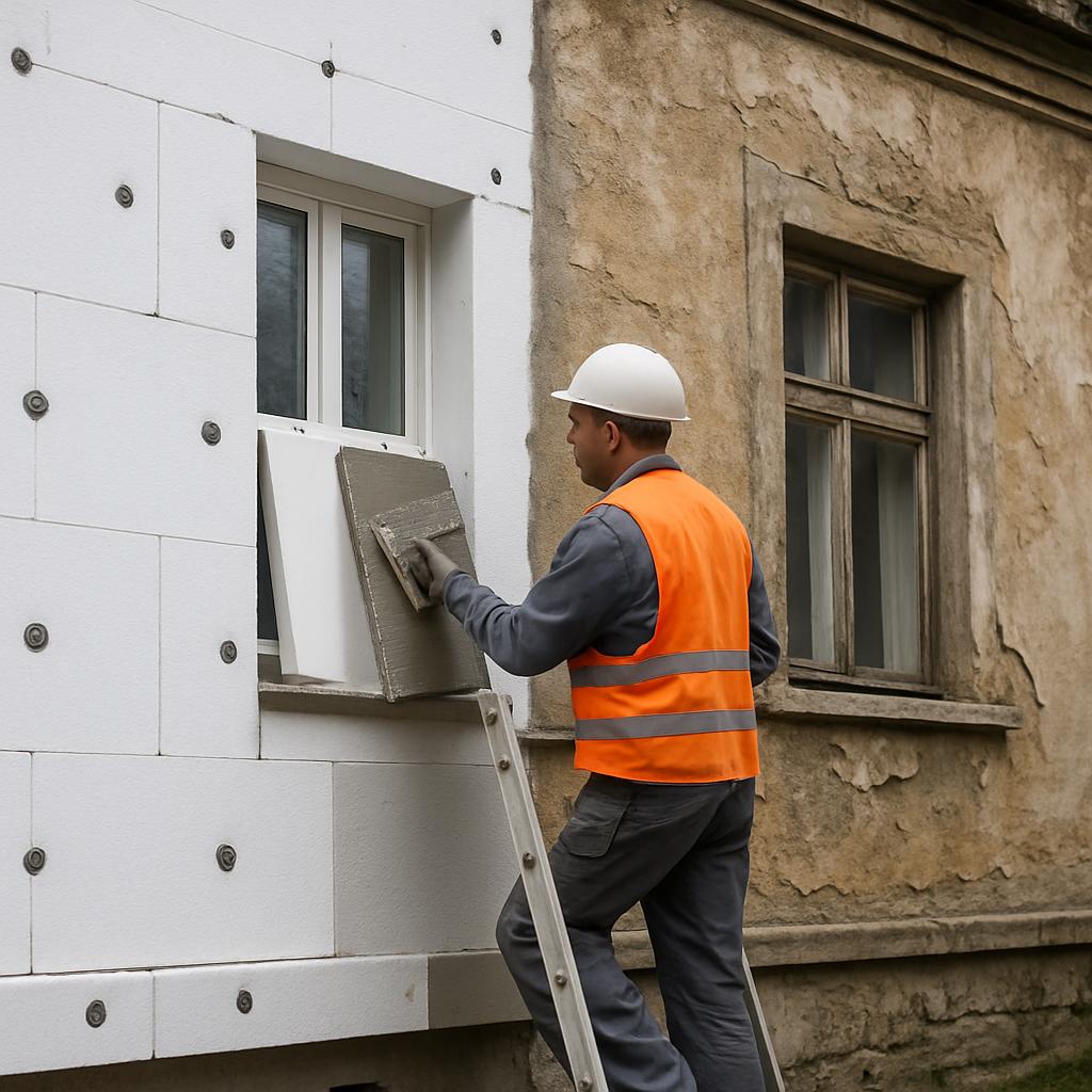 Praktický průvodce k renovaci staré fasády. Zateplení nebo jen oprava povrchu Praktický průvodce k renovaci staré fasády. Zateplení nebo jen oprava povrchu