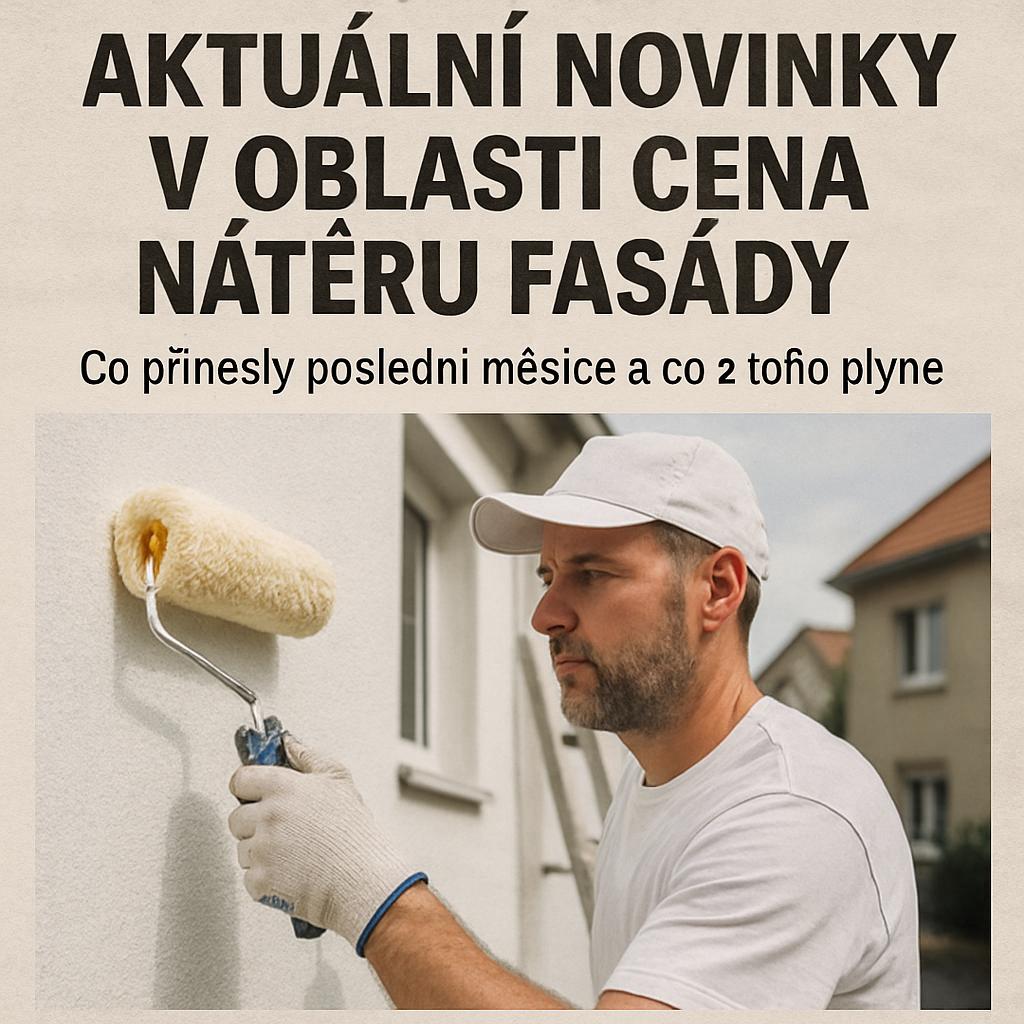 Aktuální novinky v oblasti cena nátěru fasády. Co přinesly poslední měsíce a co z toho plyne Aktuální novinky v oblasti cena nátěru fasády. Co přinesly poslední měsíce a co z toho plyne