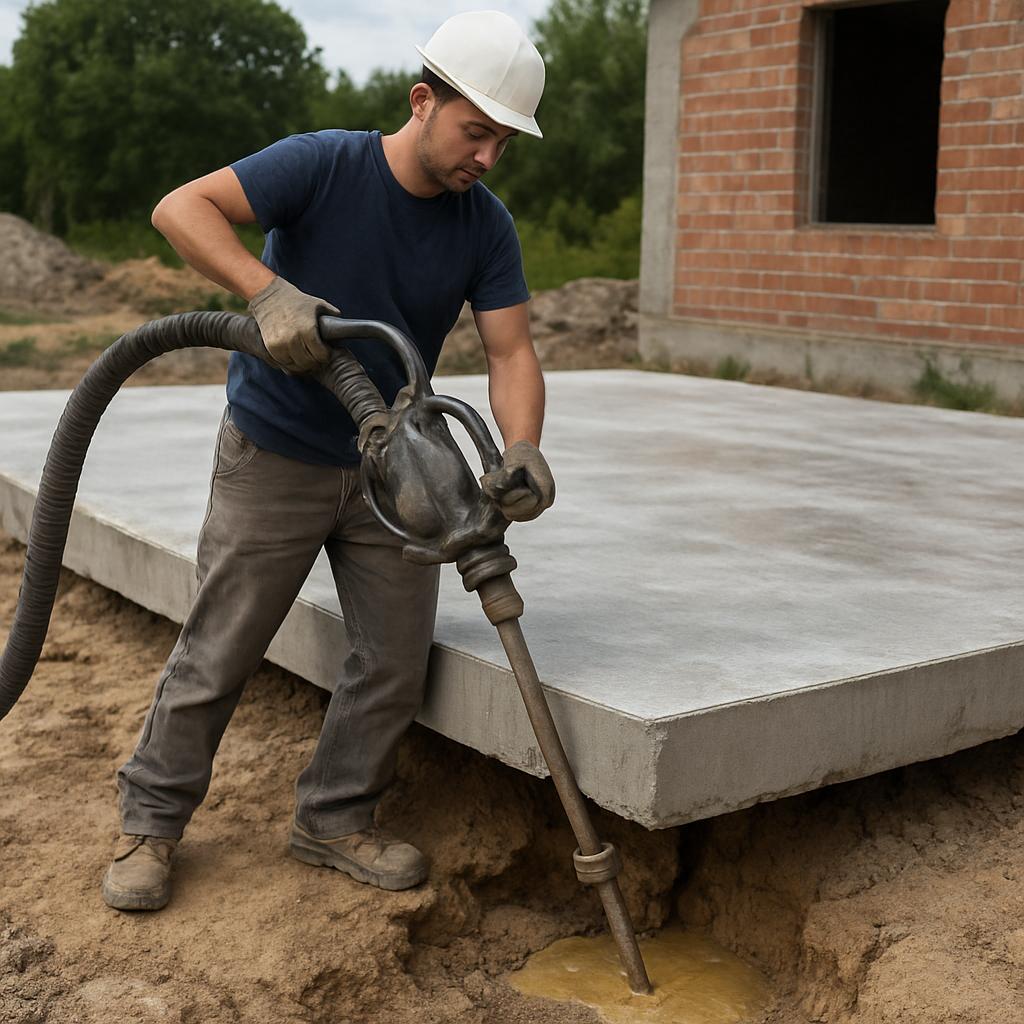 Inovativní řešení v rámci základová deska. Když podloží zlobí: stabilizace a injektáže Inovativní řešení v rámci základová deska. Když podloží zlobí: stabilizace a injektáže