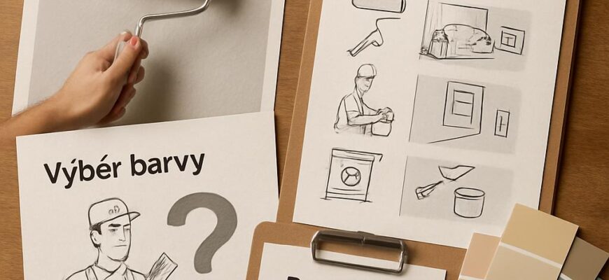 Jak si namalovat byt bez stresu: praktický průvodce od plánu po poslední tah štětcem Jak si namalovat byt bez stresu: praktický průvodce od plánu po poslední tah štětcem