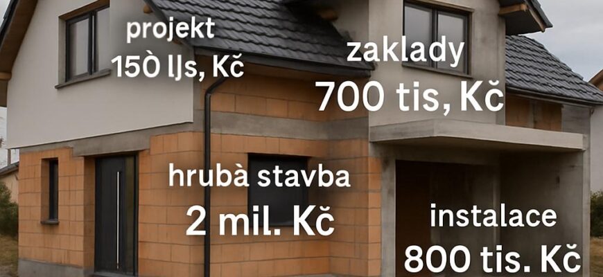Kolik to vlastně bude stát? Co očekávat od cena stavby rodinného domu, než se pustíte do lopat a cihel
