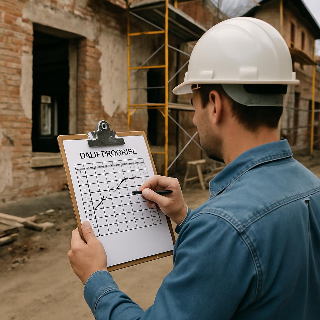 Užitečné poznatky o rekonstrukci staveb. Jak si hlídat rytmus stavby den po dni