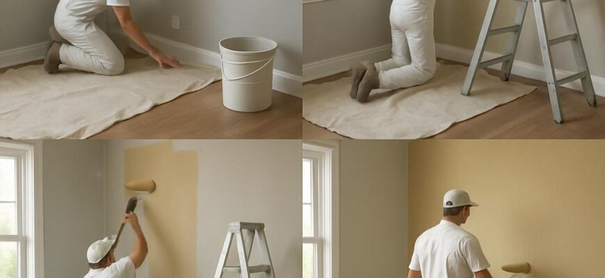 Rychlý návod k malování interiéru: inspirace, postup a chytré triky, které ušetří čas Rychlý návod k malování interiéru: inspirace, postup a chytré triky, které ušetří čas