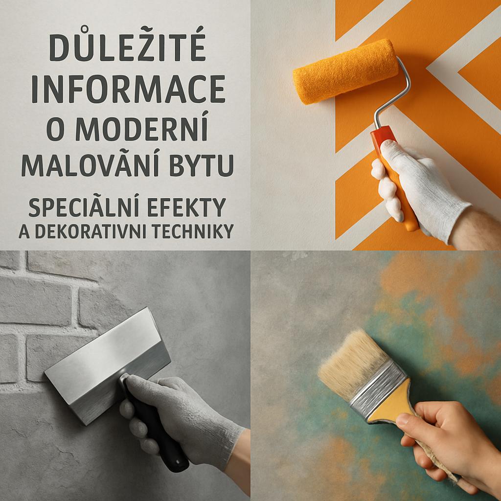 Důležité informace o moderní malování bytu. Speciální efekty a dekorativní techniky Důležité informace o moderní malování bytu. Speciální efekty a dekorativní techniky