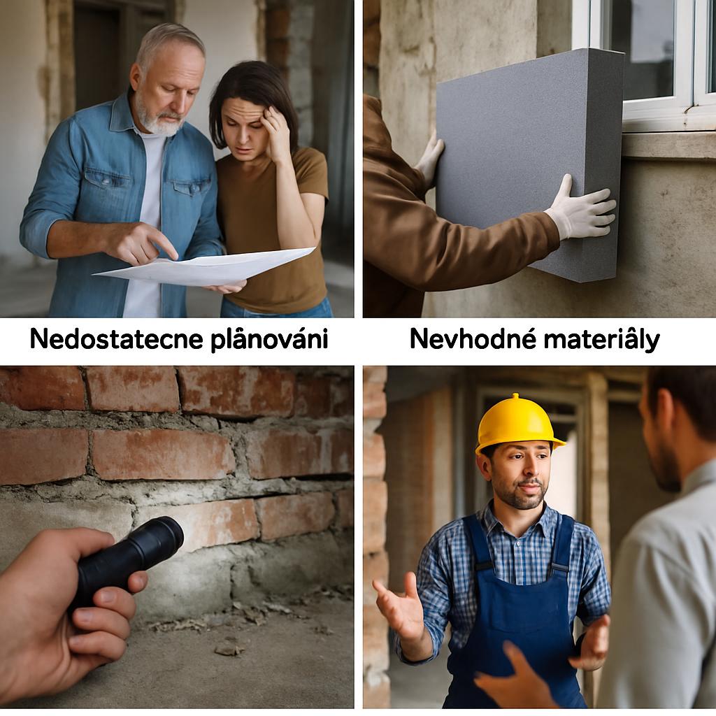 Užitečné poznatky o rekonstrukci staveb. Časté chyby a jak se jim vyhnout