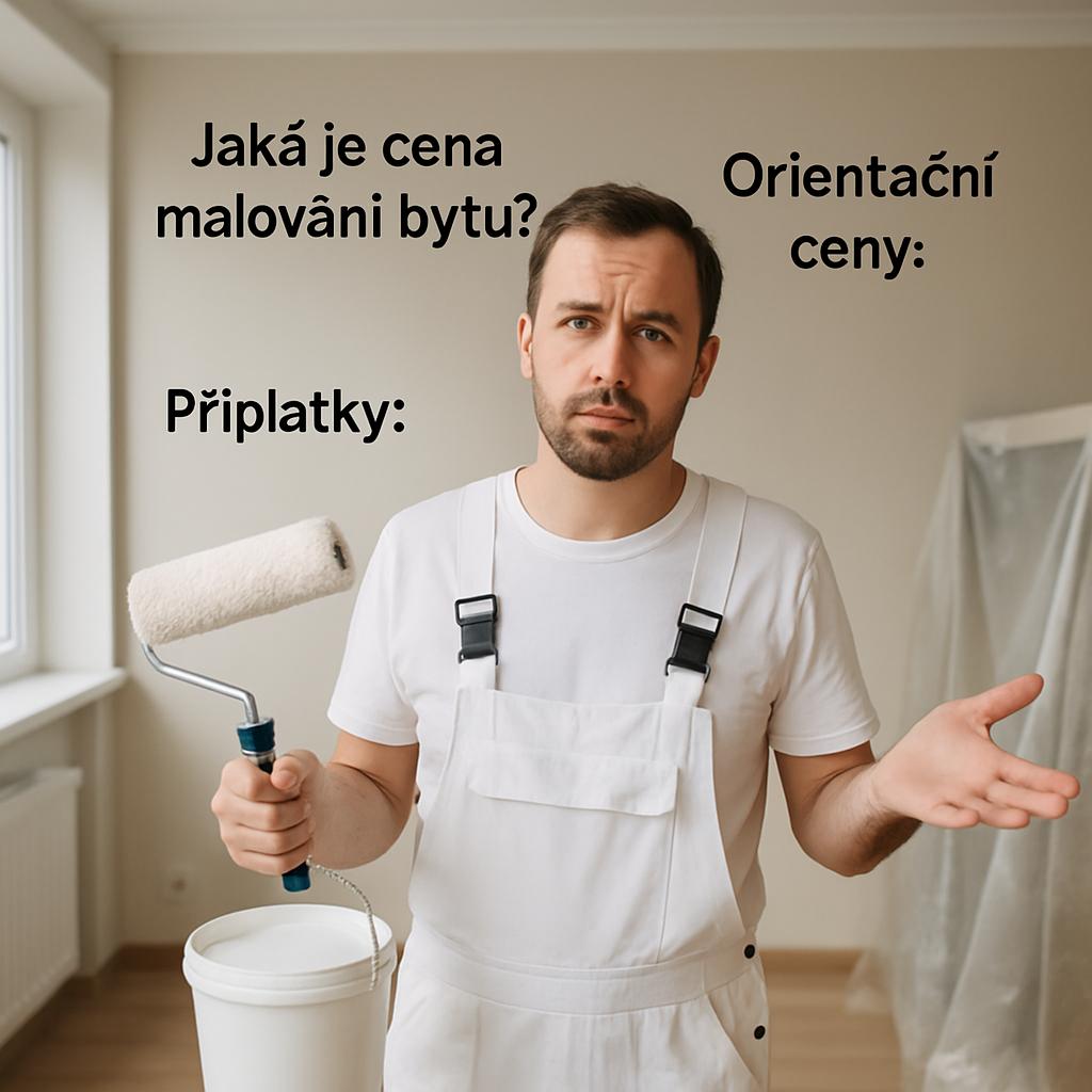 Nejčastější otázky kolem ceny malování bytu. Orientační cenová vodítka a příplatky Nejčastější otázky kolem ceny malování bytu. Orientační cenová vodítka a příplatky