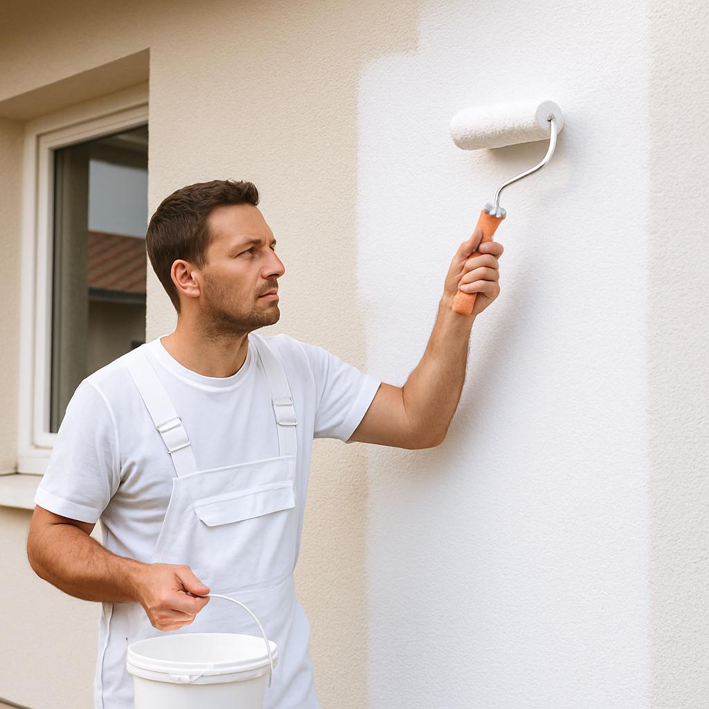 Jak zvládnout nátěr na fasád. Volba barvy: není bílá jako bílá Jak zvládnout nátěr na fasád. Volba barvy: není bílá jako bílá
