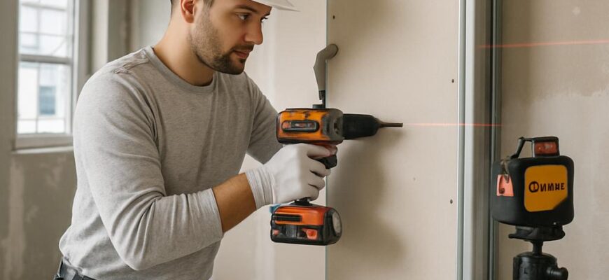 Moderní přístupy k sádrokartonové práce (Chomutov)