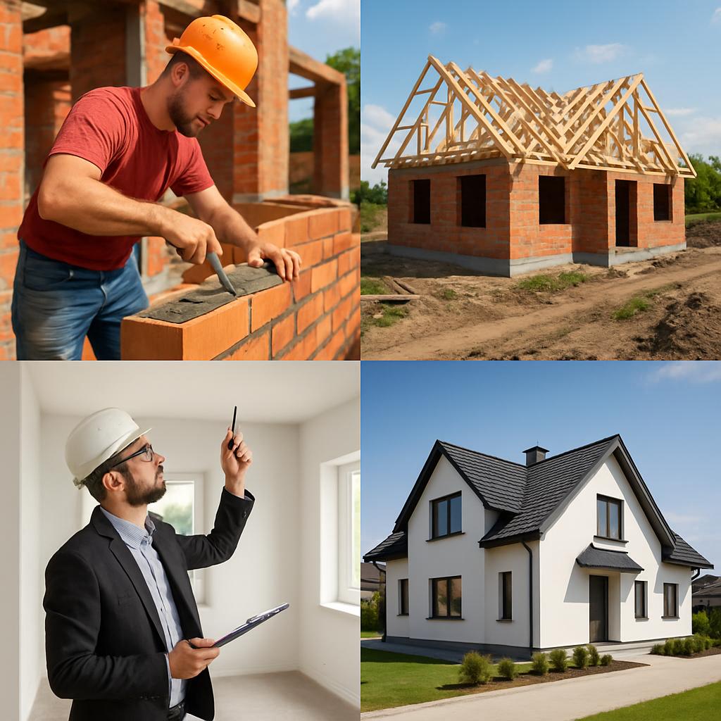 Kompletní přehled k nejčastější dotazy při výstavbě rd (Prostějov). 4. Průběh výstavby: realizace, kontrola a kolaudace