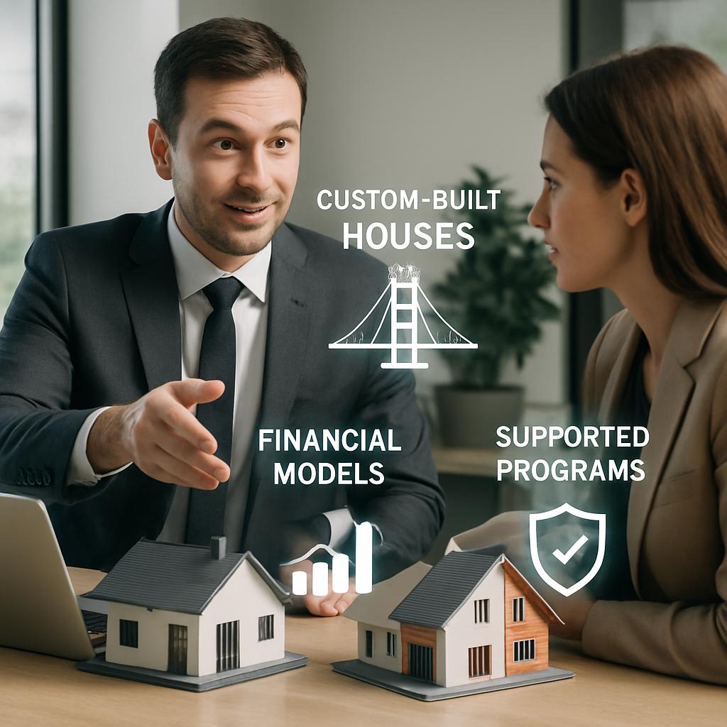 Inovativní řešení v rámci domy na miru (Most). Finanční modely a podporované programy Inovativní řešení v rámci domy na miru (Most). Finanční modely a podporované programy