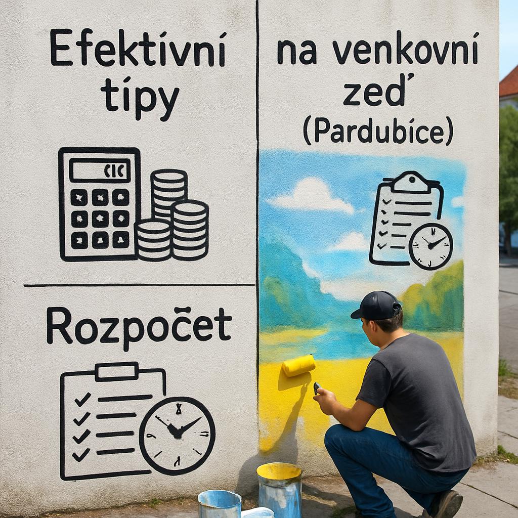 Efektivní tipy pro malování na venkovní zeď (Pardubice). Rozpočet a časový harmonogram Efektivní tipy pro malování na venkovní zeď (Pardubice). Rozpočet a časový harmonogram