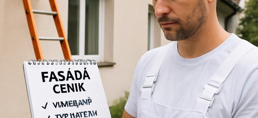 Efektivní tipy pro ceník nátěru fasády (Přerov)
