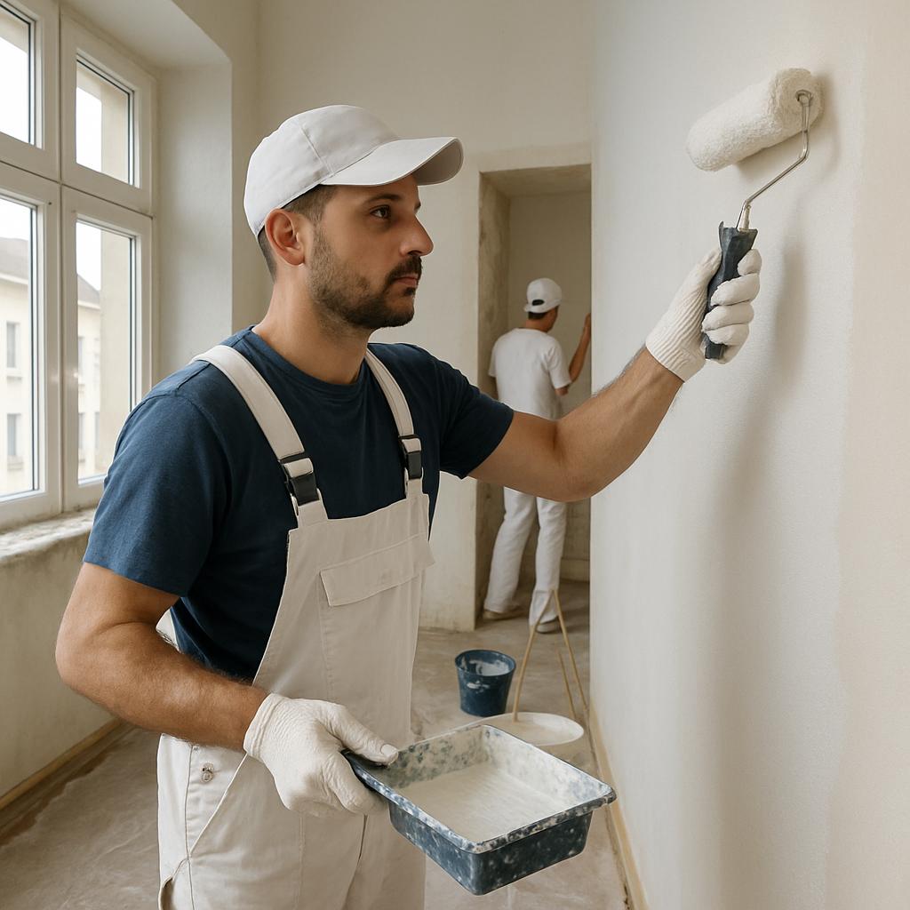 Nejčastější otázky kolem malování bytů (Opava). Průběh malování bytů v Opavě: krok za krokem