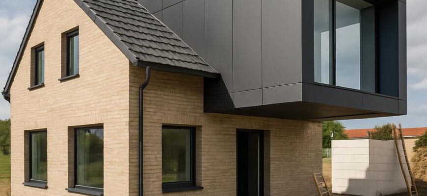 Inovativní řešení při stavbě domu v Českých Budějovicích: cesta k chytrému a soběstačnému bydlení