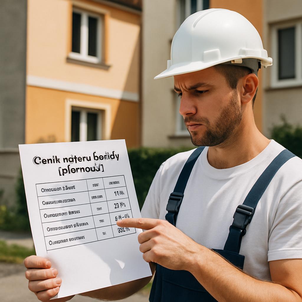 Co očekávat od ceník nátěru fasády (Olomouc). Jak se vyznat v nabídce fasádních prací v Olomouci