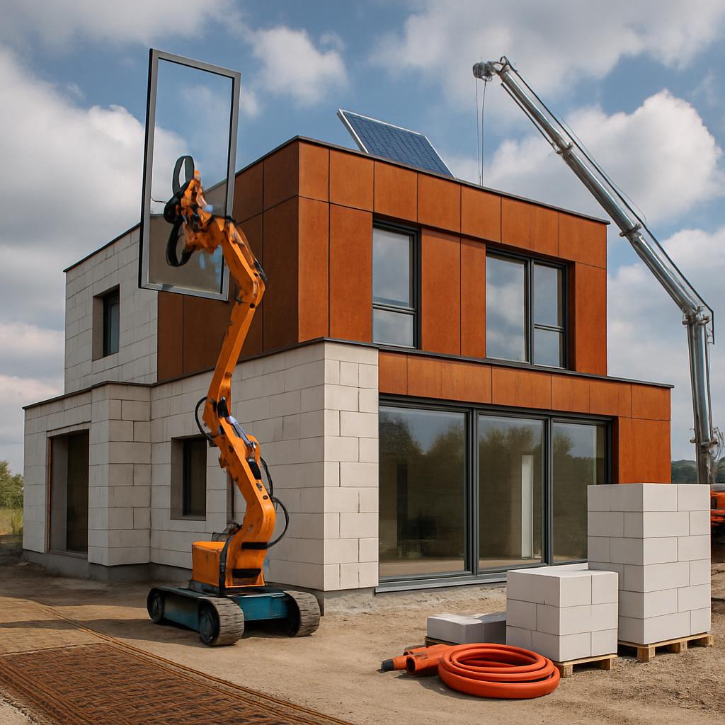 Inovativní řešení v rámci stavba domu (České Budějovice). Materiály a technologie, které dnes mění tvář stavby domu v regionu Inovativní řešení v rámci stavba domu (České Budějovice). Materiály a technologie, které dnes mění tvář stavby domu v regionu