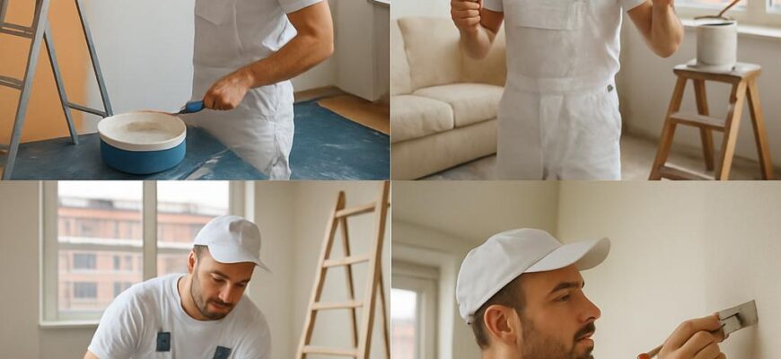 Profesionální rady pro malování bytu inspirace (Zlín)
