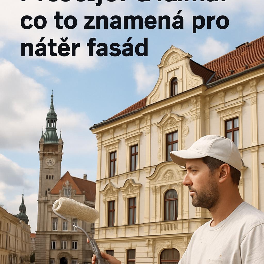 Užitečné poznatky o nátěr fasády (Prostějov). Prostějov a klima: co to znamená pro nátěr fasád