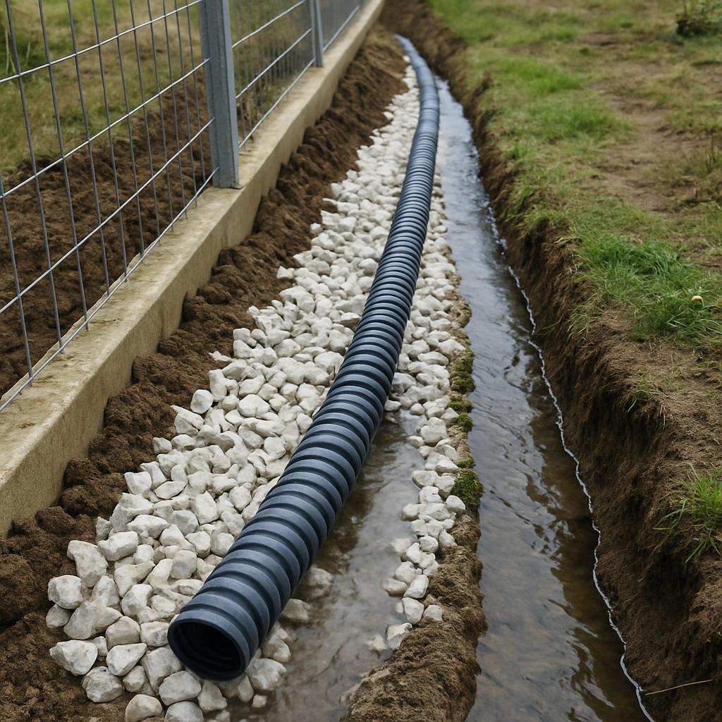 Kompletní přehled k podhrabové desky (Zlín). Krok 2: Příprava drenáže a vodoteče