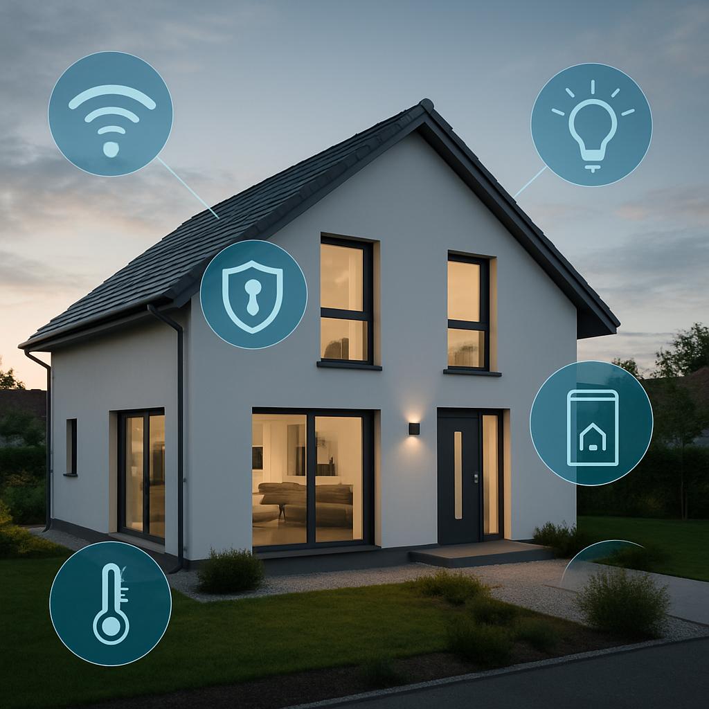 Inovativní řešení v rámci domek na klíč (Pardubice). Chytré technologie a inteligentní domy Inovativní řešení v rámci domek na klíč (Pardubice). Chytré technologie a inteligentní domy