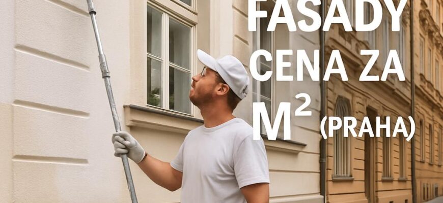 Nátěr fasády v Praze: užitečné poznatky a cena za m2, která stojí za to znát