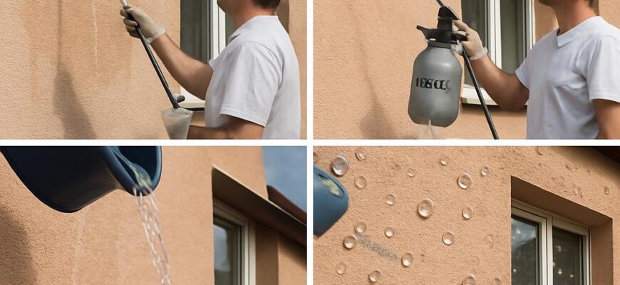 Rychlý návod k hydrofobní nátěr fasády (Přerov)