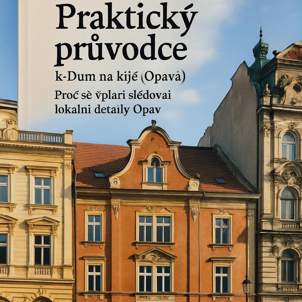 Praktický průvodce k dům na klič (Opava). Proč se vyplatí sledovat lokální detaily Opavy