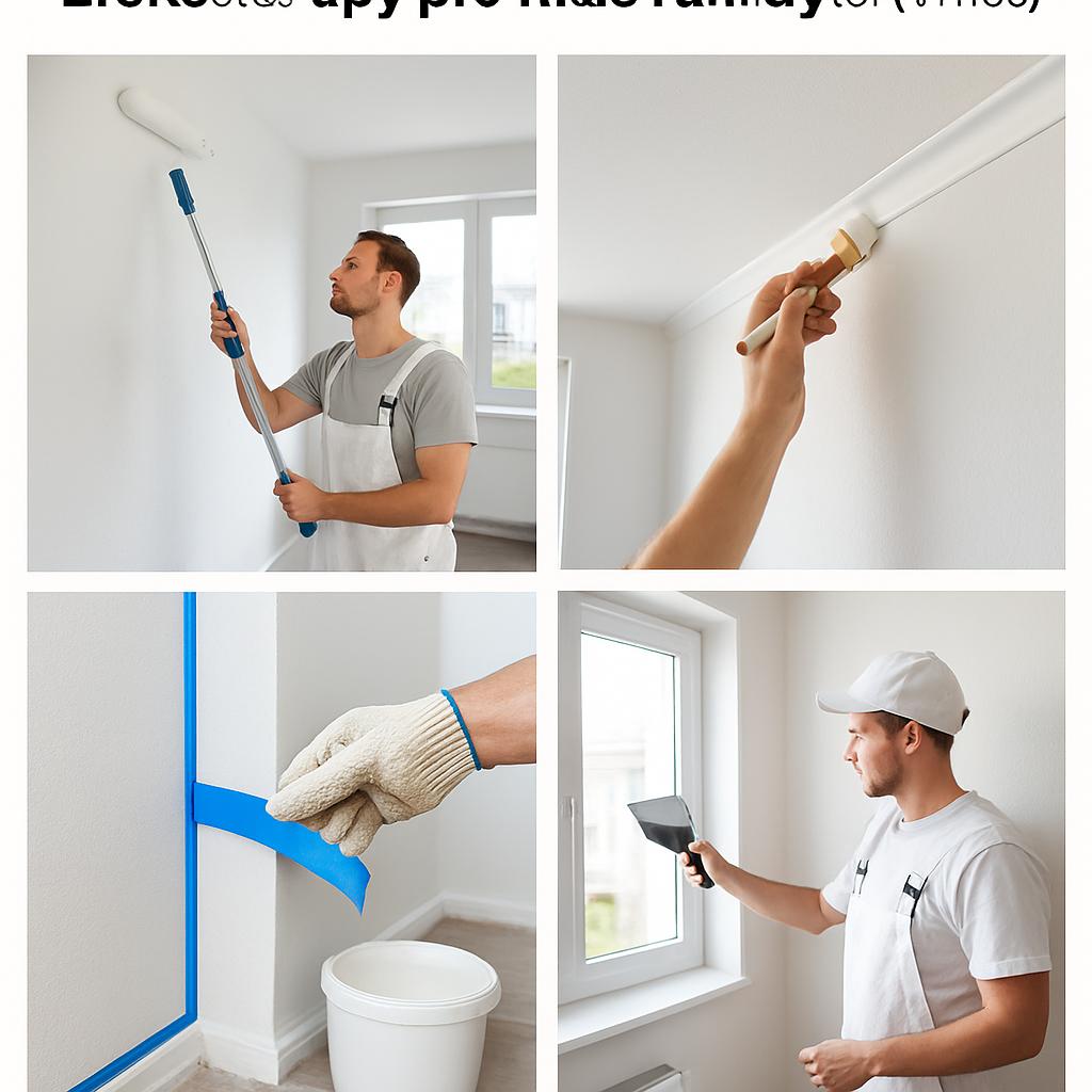 Efektivní tipy pro malování bytů (Třinec). Stěny a stropy Efektivní tipy pro malování bytů (Třinec). Stěny a stropy