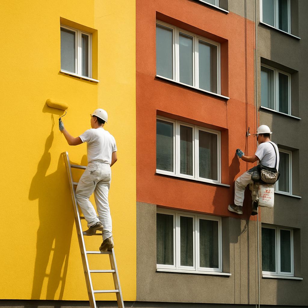 Efektivní tipy pro nátěry fasád panelových domů (Kladno). Příběhy z praxe: zkušenosti autorů a dodavatelů
