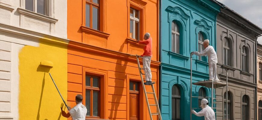 Moderní přístupy k nátěr fasády v Olomouci: barvy, materiály a proměna města Moderní přístupy k nátěr fasády v Olomouci: barvy, materiály a proměna města