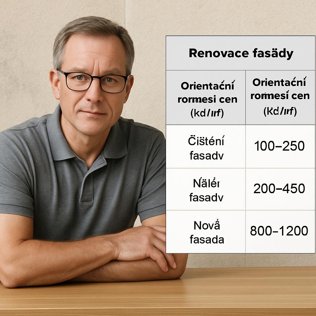 Profesionální rady pro renovace fasády cena (Frýdek-Místek). Tabulka: orientační rozmezí cen renovace fasády v Frýdku-Místku Profesionální rady pro renovace fasády cena (Frýdek-Místek). Tabulka: orientační rozmezí cen renovace fasády v Frýdku-Místku