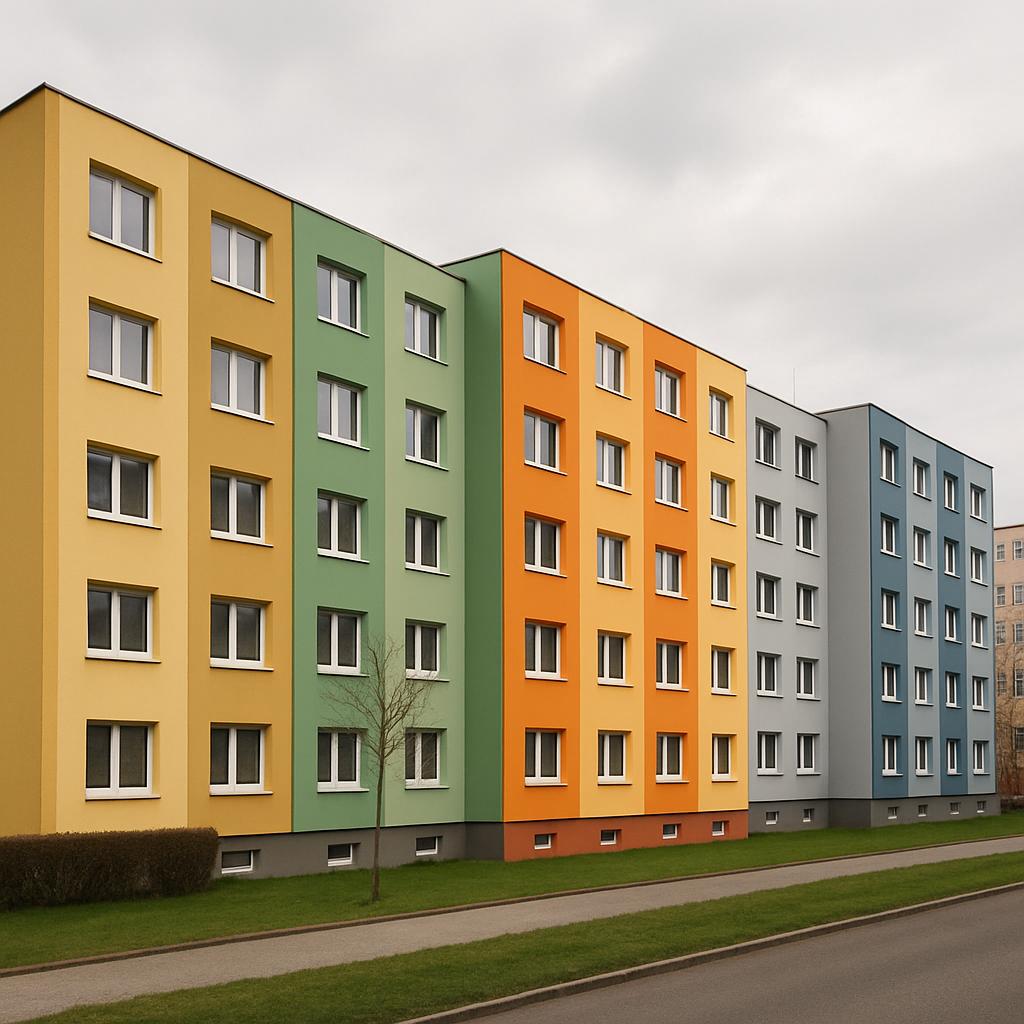 Inspirace pro nátěry fasád panelových domů (Olomouc). Jak vybrat dodavatele a vzorky Inspirace pro nátěry fasád panelových domů (Olomouc). Jak vybrat dodavatele a vzorky