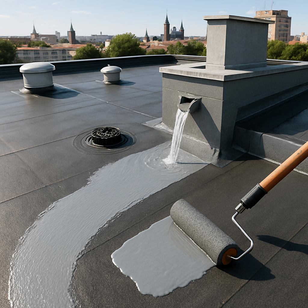 Kreativní nápady pro izolace plochých střech (Hradec Králové). Hydroizolace a odvádění vody