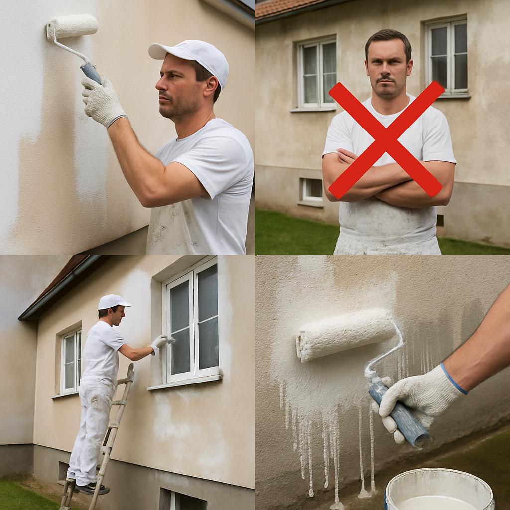 Rychlý návod k nátěr fasády (Opava). Časté chyby a jak se jim vyhnout Rychlý návod k nátěr fasády (Opava). Časté chyby a jak se jim vyhnout