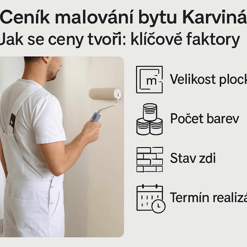 Kompletní přehled k ceník malování bytu (Karviná). Jak se ceny tvoří: klíčové faktory Kompletní přehled k ceník malování bytu (Karviná). Jak se ceny tvoří: klíčové faktory
