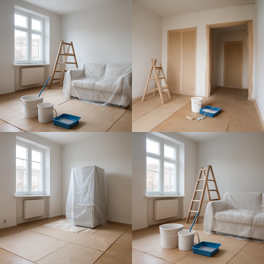 Aktuální novinky v oblasti malování bytu fotogalerie (Brno). Jak připravit byt na malování: praktické tipy