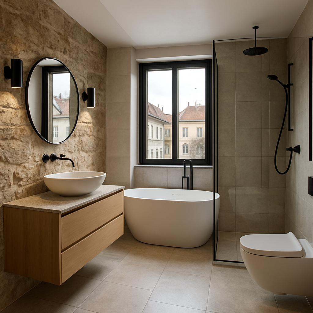 Kreativní nápady pro rekonstrukce koupelny (Olomouc). Inspirace a ukázky z Olomouce