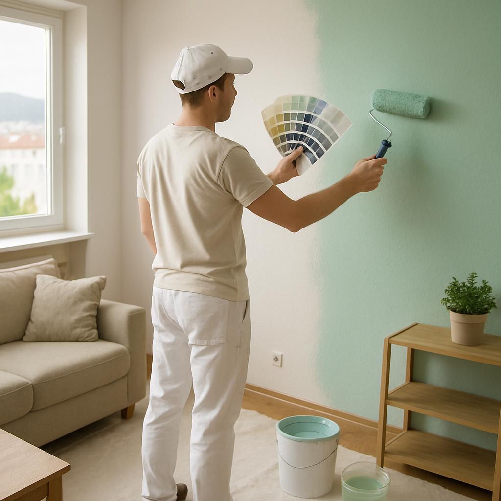 Jak zvládnout malování bytů (Teplice). Praktické tipy pro výběr odstínu