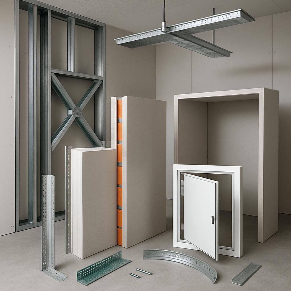 Inovativní řešení v rámci kompletní sádrokartonové prací (Havířov). Materiály a komponenty, které posouvají hranice běžné suché výstavby Inovativní řešení v rámci kompletní sádrokartonové prací (Havířov). Materiály a komponenty, které posouvají hranice běžné suché výstavby