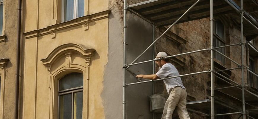 Jak zvládnout renovace staré fasády (Liberec) Jak zvládnout renovace staré fasády (Liberec)