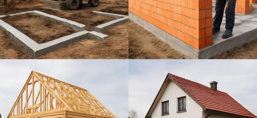 Postupy krok za krokem při stavbě domu na klíč (Jablonec nad Nisou) Postupy krok za krokem při stavbě domu na klíč (Jablonec nad Nisou)