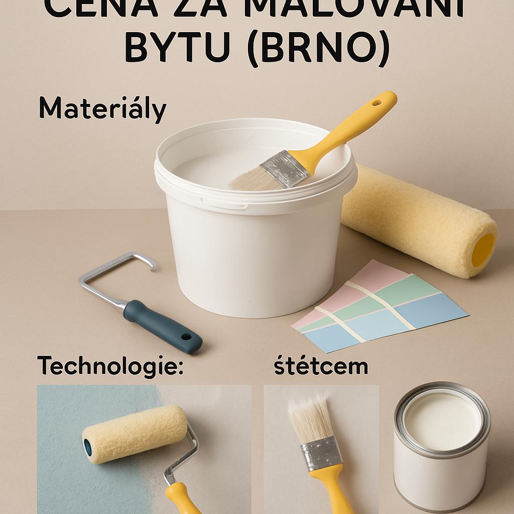 Efektivní tipy pro cena za malování bytu (Brno). Materiály a technologie: co si vybrat pro cenu za malování bytu Brno