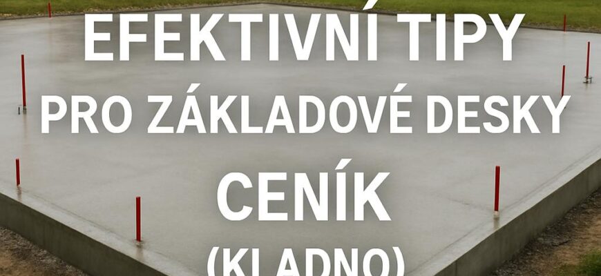 Efektivní tipy pro základové desky ceník (Kladno) a praktický průvodce výběrem Efektivní tipy pro základové desky ceník (Kladno) a praktický průvodce výběrem
