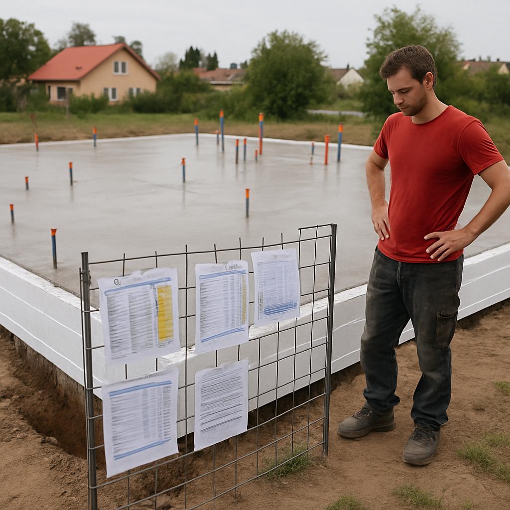 Co očekávat od základové desky ceník (Pardubice). Mýtus: čím více izolace, tím lepší cena