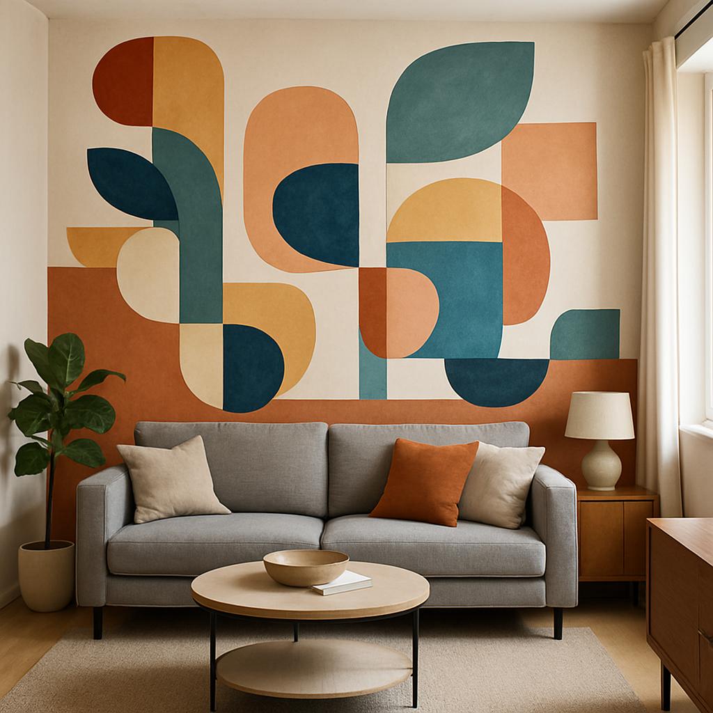 Moderní přístupy k malování interiéru (Opava). 10. Návrhy pro specifické místnosti: obývací pokoj, ložnice, kuchyně