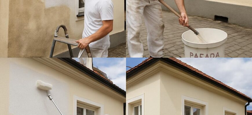 Rychlý návod k malování fasády (Jablonec nad Nisou) Rychlý návod k malování fasády (Jablonec nad Nisou)