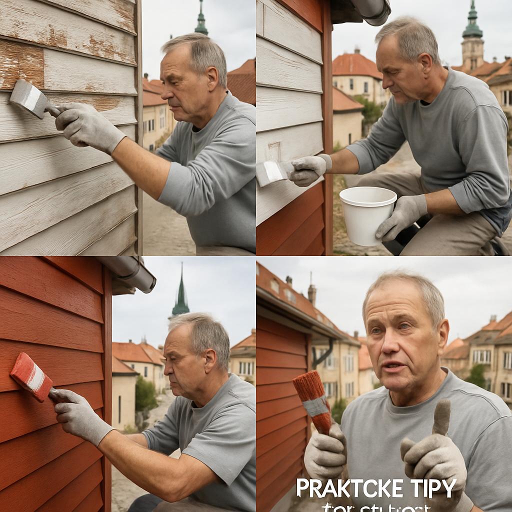 Postupy krok za krokem při nátěrech do exteriéru (Jihlava). Praktické tipy pro Jihlavu a její klima Postupy krok za krokem při nátěrech do exteriéru (Jihlava). Praktické tipy pro Jihlavu a její klima