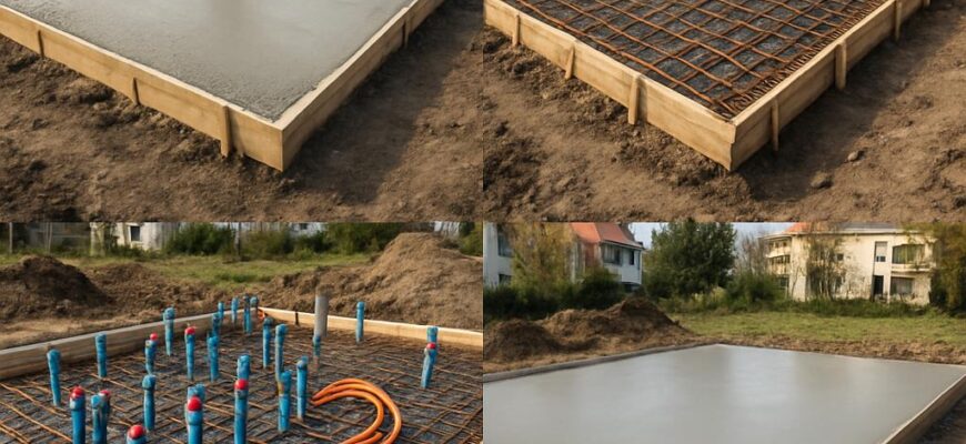 Rychlý návod k základové desce v Praze: krok po kroku pro bezpečnou a spolehlivou stavbu