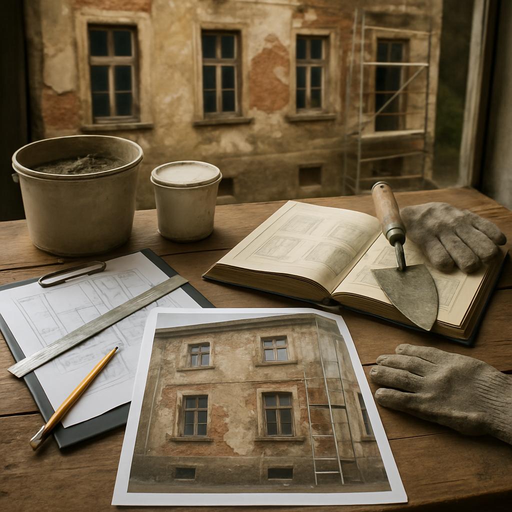 Jak zvládnout renovace staré fasády (Liberec). Praktický návod: co musíte mít na stole Jak zvládnout renovace staré fasády (Liberec). Praktický návod: co musíte mít na stole