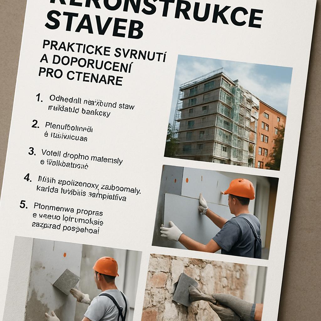 Detailní pohled na rekonstrukce staveb (Třinec). Praktické shrnutí a doporučení pro čtenáře
